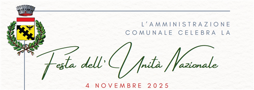 4 Novembre, celebrazione del Giorno dell’Unità Nazionale